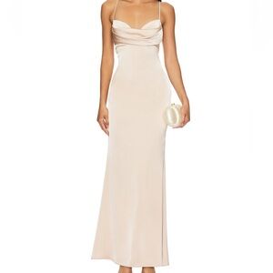 Katie May Cream Maxi Dress
